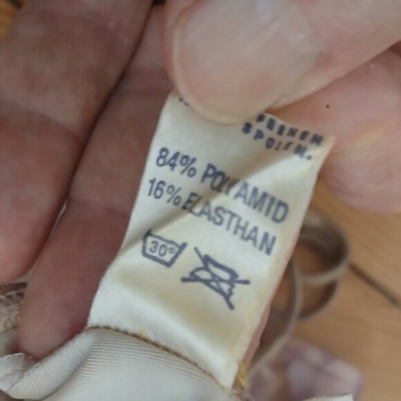 Fiorucci Vintage 1980 Persian Cat Face One Piece Swimsuit Cross Back Straps SzM - Picture 7 of 10